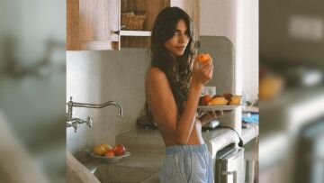 Ηλιάνα Παπαγεωργίου: Τρώει φρούτα τόπλες