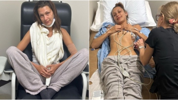 Μπέλα Χαντίντ: Καταβεβλημένη και με σωληνάκια στις φωτογραφίες από την περίοδο της θεραπείας της