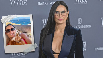 Ντέμι Μουρ: Οι πρώτες φωτογραφίες της από την Ελλάδα - «Παράδεισος» γράφει στο Instagram