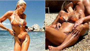 Ευρυδίκη Παπαδοπούλου: Τα φιλιά με τον νέο της σύντροφο στα Κουφονήσια - Δείτε φωτογραφία