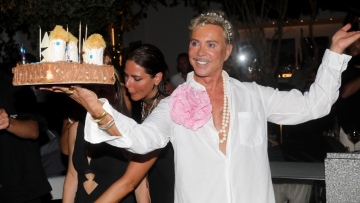 Λάκης Γαβαλάς: Φωτογραφίες από το πάρτι του στη Μύκονο