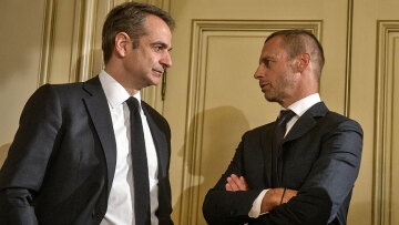 Κυριάκος Μητσοτάκης: Συνάντηση με τους προέδρους  UEFA, Ολυμπιακού, ΠΑΟ, ΑΕΚ, ΠΑΟΚ στο Μαξίμου για τους χούλιγκανς