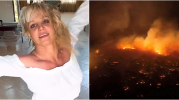 Μπρίτνεϊ Σπίαρς: Τα παιδιά της είναι στη φλεγόμενη Χαβάη και αυτή χορεύει στο Instagram