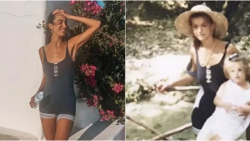 Άννα Πρέλεβιτς: Φόρεσε το μαγιό της μητέρας της σε μια νοσταλγική ανάρτηση