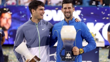 Cincinnati Open: Ο Τζόκοβιτς γράφει ιστορία σε «τρελό» τελικό, 2-1 με ανατροπή τον Άλκαραθ - Δείτε βίντεο