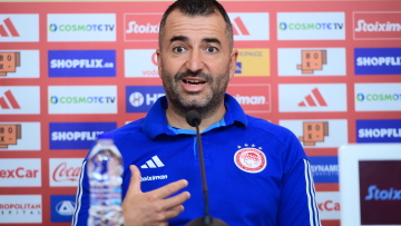  Μαρτίνεθ για το παιχνίδι με την Τσουκαρίτσκι: «Είμαστε Ολυμπιακός και θέλουμε πάντα να κερδίζουμε»