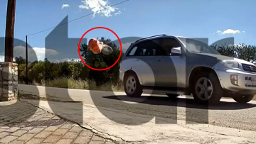 Η στιγμή που ο δήμαρχος Ναυπλίου πετά σκουπίδια και περιττώματα έξω από το σπίτι του αντιπάλου του