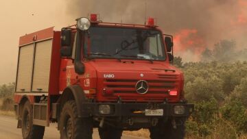 Σε ύφεση η φωτιά στο Κεφαλοχώρι Σερρών - Επιχειρεί η Πυροσβεστική, δείτε βίντεο