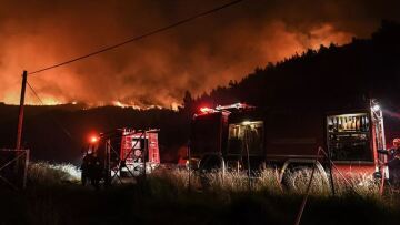 Τρίκαλα: Συναγερμός για πυροσβέστη που τραυματίστηκε κατά τη διάρκεια κατάσβεσης φωτιάς