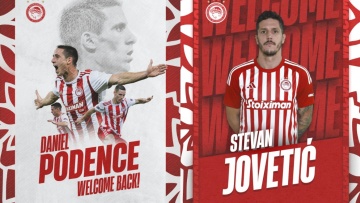 Ολυμπιακός: Ανακοινώθηκαν Ποντένσε και Γιόβετις, «μπήκαν» και στην ευρωπαϊκή λίστα
