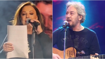 Αντώνης Βαρδής: Δάκρυσε η Χάρις Αλεξίου στη συναυλία για τον τραγουδιστή - «Σου γράφω ένα γράμμα»