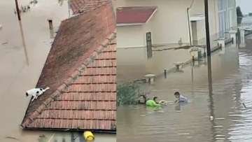 Κακοκαιρία Daniel: Λίμνη όλα τα χωριά στον Παλαμά Καρδίτσας - 112 σε 4 χωριά των Τρικάλων