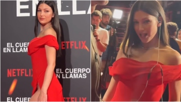 Ούρσουλα Κορμπερό: Με αποκαλυπτικό φόρεμα στη Μαδρίτη - Δείτε βίντεο