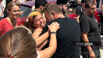 Κρήτη: «Ο Αντώνης έζησε αθόρυβα αλλά έφυγε εκκωφαντικά» - Συγκλόνισαν οι επικήδειοι στην κηδεία του 36χρονου που δολοφονήθηκε