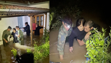 Κακοκαιρία Daniel: Ολονύχτια μάχη της Πυροσβεστικής και του Στρατού για τους απεγκλωβισμούς