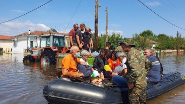 Κακοκαιρία Daniel: Στους 1.158 οι διασωθέντες από τις Ένοπλες Δυνάμεις στη Θεσσαλία - Δείτε βίντεο