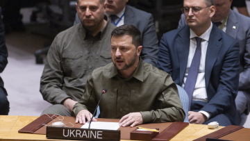 Συμβούλιο Ασφαλείας ΟΗΕ: Ο Ζελένσκι κατήγγειλε την «εγκληματική επιθετικότητα» της Ρωσίας στην Ουκρανία