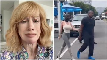 Κάθι Γκρίφιν: «Πιστεύω ότι ο Κάνιε Γουέστ κακοποιεί τη σύζυγό του»