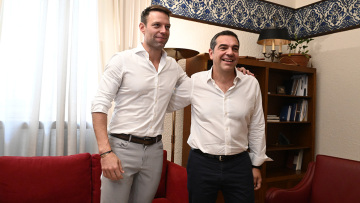 Κασσελάκης μετά τη συνάντηση με τον Τσίπρα: Τον τιμώ, ελπίζω να φανώ αντάξιος της κληρονομιάς του 