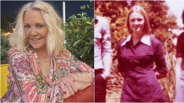 Ρούλα Κορομηλά: Έτσι ήταν ως μαθήτρια με μπλε ποδιά - Δείτε τη φωτογραφία