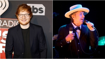 Εντ Σίραν: Δεν έχει ακόμη γνωρίσει τον ήρωά του, Μπομπ Ντίλαν