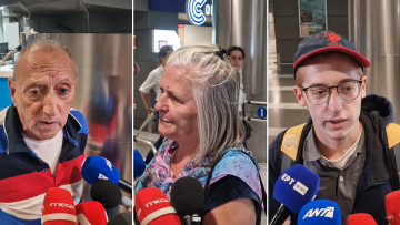 Δείτε βίντεο: «Σειρήνες, ρουκέτες, εκρήξεις, φόβος» - Πώς έζησαν την κόλαση στο Ισραήλ Έλληνες που επέστρεψαν στη Θεσσαλονίκη