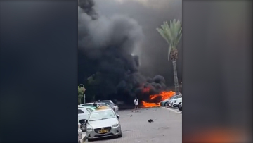 Πόλεμος στο Ισραήλ: Ξενοδοχείο στην Ασκελόν χτυπήθηκε από την πυραυλική επίθεση της Χαμάς