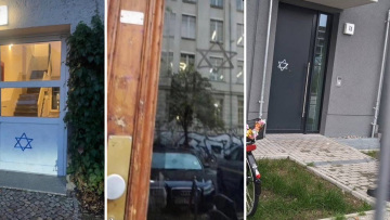Γερμανία: Σημαδεύουν σπίτια Εβραίων στο Βερολίνο με το Αστέρι του Δαβίδ - Δείτε φωτογραφίες