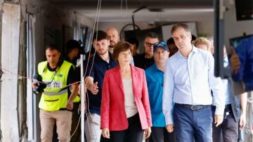 Πόλεμος στο Ισραήλ: Η ΥΠΕΞ της Γαλλίας επισκέφθηκε τραυματίες από την επίθεση της Χαμάς στην πόλη Ασκελόν