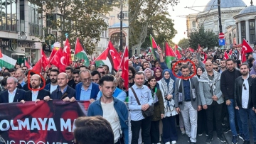 Πόλεμος στο Ισραήλ: Ο γιος και ο γαμπρός του Ερντογάν σε διαδήλωση υπέρ της Χαμάς στην Κωνσταντινούπολη - Δείτε φωτογραφίες