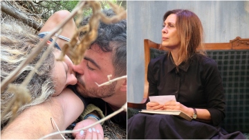 Κατερίνα Διδασκάλου: «Έντυσε» το διάσημο φιλί του πολέμου στο Ισραήλ, με τη φωνή της