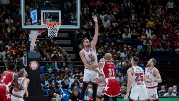 Euroleague, Αρμάνι Μιλάνο - Ολυμπιακός 65-53: Back to back ήττα για τους Πειραιώτες 