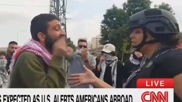 «Δεν είστε ευπρόσδεκτοι εδώ» - Παλαιστίνιοι προπηλάκισαν δημοσιογράφο του CNN στη Δυτική Όχθη