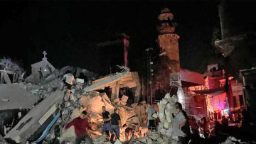 Νεκροί και τραυματίες από το χτύπημα στον Άγιο Πορφύριο - Συνολικά 25 άτομα με ελληνικά διαβατήρια στη Γάζα