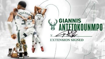 Μπακς: Ανακοίνωσαν την επέκταση συμβολαίου του Αντετοκούνμπο 