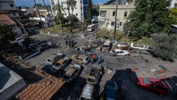 ΗΠΑ: Η έκρηξη σε νοσοκομείο της Γάζας προκλήθηκε μετά από διάσπαση ρουκέτας στον αέρα