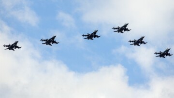 Αναβάλλονται για αύριο οι διελεύσεις μαχητικών αεροσκαφών πάνω από τη Θεσσαλονίκη