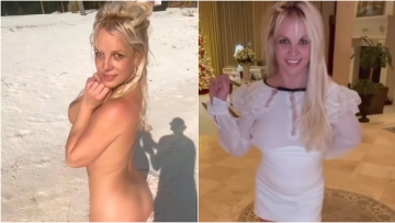 Μπρίτνεϊ Σπίαρς: Ολόγυμνη στην παραλία, μετά τον σάλο που προκάλεσε η βιογραφία της