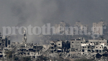 Ισραήλ: Το protothema στην πρώτη γραμμή - Η εκκίνηση των ισραηλινών αρμάτων και ο βομβαρδισμός της Χαμάς