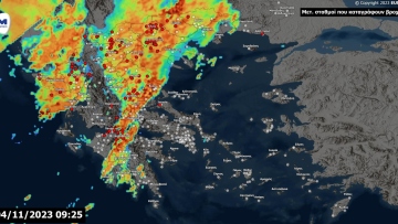Κακοκαιρία: Πώς θα εξελιχθεί έως το βράδυ του Σαββάτου – Δείτε χάρτες του meteo