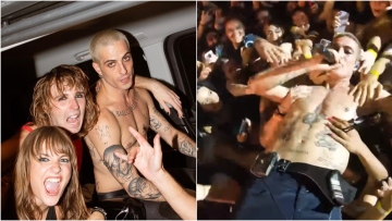 Maneskin: Η στιγμή που ο Νταμιάνο Νταβίντ κάνει «βουτιά» στο κοινό του Σάο Πάολο