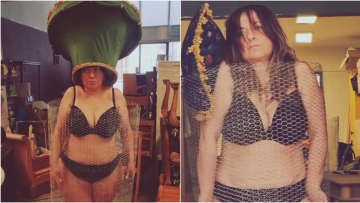 Σοφία Μουτίδου: Κάνει «πασαρέλα» με τα εσώρουχα - Δείτε το βίντεο