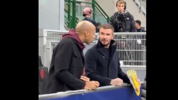 Champions League: Ο Ανρί έφαγε τα πατατάκια του Μπέκαμ την ώρα του Μίλαν-Παρί - Βίντεο 