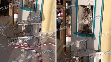 Πρέβεζα: Ανατίναξαν ΑΤΜ και έκλεψαν πάνω από 100.000 ευρώ