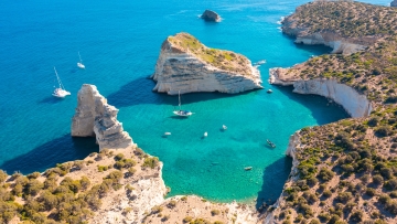 Ποια τρία ελληνικά νησιά είναι δημοφιλείς προορισμοί και για την κρουαζιέρα
