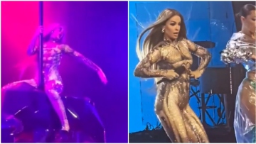 Ελένη Φουρέιρα: Ο «ροντέο» χορός της σε στύλο - Δείτε το βίντεο