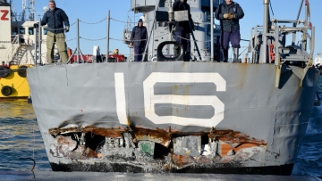 Βέλος: Εισαγγελική παρέμβαση για τις ζημιές στο ιστορικό  αντιτορπιλικό