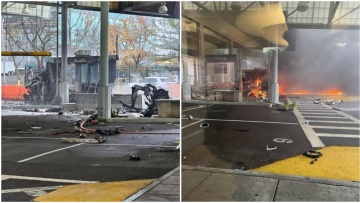 ΗΠΑ: Έκρηξη ΙΧ με δύο νεκρούς σε γέφυρα στα σύνορα με τον Καναδά - Δεν βρέθηκαν ενδείξεις για τρομοκρατία (βίντεο)