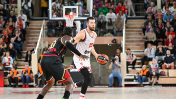 Euroleague, Μονακό-Ολυμπιακός 85-77: Δεν άντεξε έως το τέλος - Δείτε βίντεο 