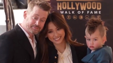 Μακόλεϊ Κάλκιν: Το αστέρι του στη Λεωφόρο της Δόξας και η πρώτη δημόσια εμφάνιση των παιδιών του 